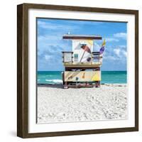 Miami Beach IV-Richard Silver-Framed Art Print