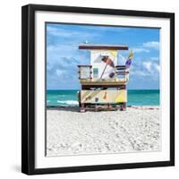 Miami Beach IV-Richard Silver-Framed Art Print