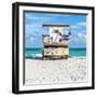 Miami Beach IV-Richard Silver-Framed Art Print