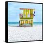 Miami Beach IX-Richard Silver-Framed Stretched Canvas