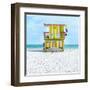 Miami Beach IX-Richard Silver-Framed Art Print