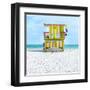 Miami Beach IX-Richard Silver-Framed Art Print