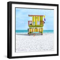 Miami Beach IX-Richard Silver-Framed Art Print