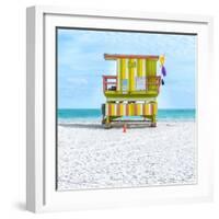 Miami Beach IX-Richard Silver-Framed Art Print