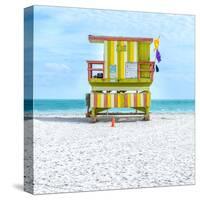 Miami Beach IX-Richard Silver-Stretched Canvas