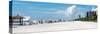 Miami Beach Landscape - South Beach - Miami - Florida-Philippe Hugonnard-Stretched Canvas