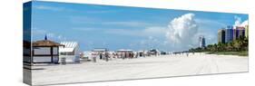 Miami Beach Landscape - South Beach - Miami - Florida-Philippe Hugonnard-Stretched Canvas