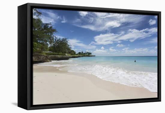 Miami Beach, Oistins, Christ Church, Barbados, West Indies, Caribbean, Central America-Frank Fell-Framed Stretched Canvas