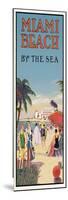 Miami Beach, Palms and Sunshine-null-Mounted Art Print