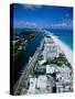 Miami Beach Skyline, Aerial, Miami, Florida, USA-Steve Vidler-Stretched Canvas