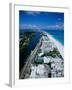 Miami Beach Skyline, Aerial, Miami, Florida, USA-Steve Vidler-Framed Photographic Print