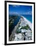 Miami Beach Skyline, Aerial, Miami, Florida, USA-Steve Vidler-Framed Photographic Print