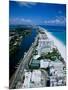 Miami Beach Skyline, Aerial, Miami, Florida, USA-Steve Vidler-Mounted Photographic Print