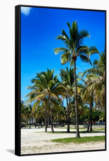Miami Beach - South Beach - Florida-Philippe Hugonnard-Framed Stretched Canvas