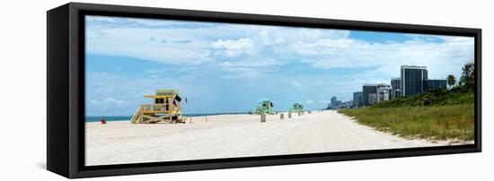 Miami Beach - South Beach - Florida-Philippe Hugonnard-Framed Stretched Canvas