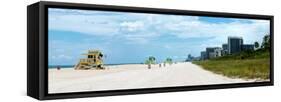 Miami Beach - South Beach - Florida-Philippe Hugonnard-Framed Stretched Canvas