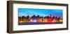 Miami Beach Sunset Ocean Drive-null-Framed Art Print