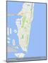 Miami Beach, United States of America Map-null-Mounted Poster