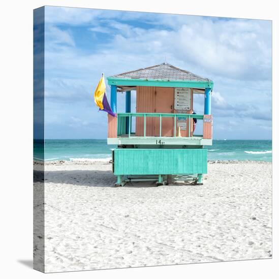 Miami Beach VI-Richard Silver-Stretched Canvas