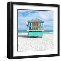 Miami Beach VI-Richard Silver-Framed Art Print