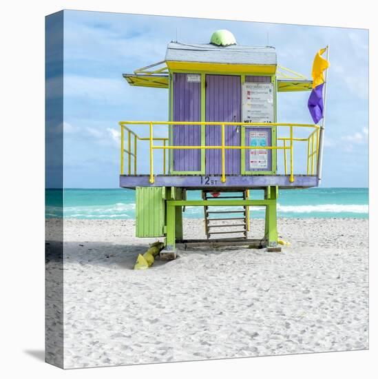 Miami Beach VIII-Richard Silver-Stretched Canvas