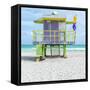 Miami Beach VIII-Richard Silver-Framed Stretched Canvas