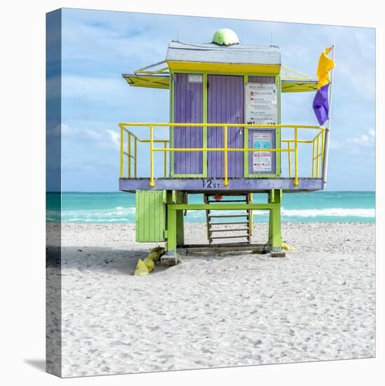 Miami Beach VIII-Richard Silver-Stretched Canvas