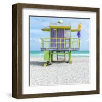 Miami Beach VIII-Richard Silver-Framed Art Print