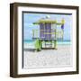 Miami Beach VIII-Richard Silver-Framed Art Print