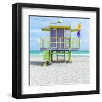 Miami Beach VIII-Richard Silver-Framed Art Print