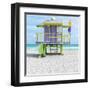 Miami Beach VIII-Richard Silver-Framed Art Print