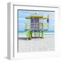 Miami Beach VIII-Richard Silver-Framed Art Print