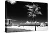 Miami Beach with Life Guard Station - Florida - USA-Philippe Hugonnard-Stretched Canvas