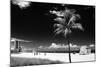 Miami Beach with Life Guard Station - Florida - USA-Philippe Hugonnard-Mounted Photographic Print