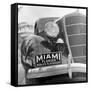 Miami Beach-Alfred Eisenstaedt-Framed Stretched Canvas