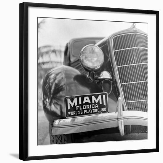 Miami Beach-Alfred Eisenstaedt-Framed Photographic Print