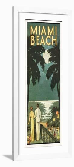 Miami Beach-null-Framed Art Print