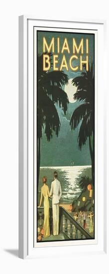 Miami Beach-null-Framed Art Print