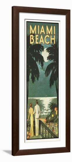 Miami Beach-null-Framed Art Print