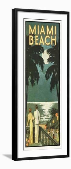 Miami Beach-null-Framed Art Print