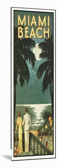 Miami Beach-null-Mounted Art Print