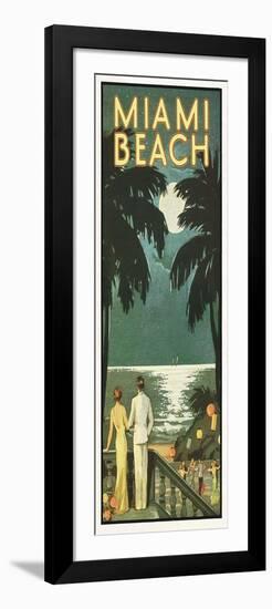 Miami Beach-null-Framed Premium Giclee Print