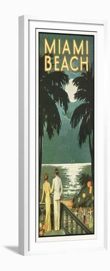 Miami Beach-null-Framed Premium Giclee Print