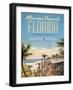 Miami Beach-Kerne Erickson-Framed Art Print