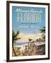 Miami Beach-Kerne Erickson-Framed Art Print