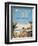 Miami Beach-Kerne Erickson-Framed Art Print