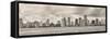 Miami Black and White-Songquan Deng-Framed Stretched Canvas