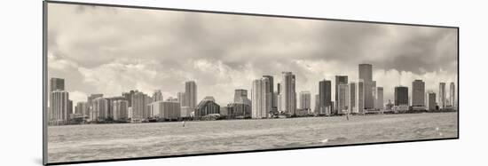 Miami Black and White-Songquan Deng-Mounted Photographic Print