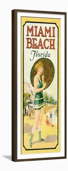 Miami, by the Sea-null-Framed Art Print