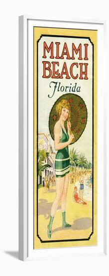 Miami, by the Sea-null-Framed Art Print